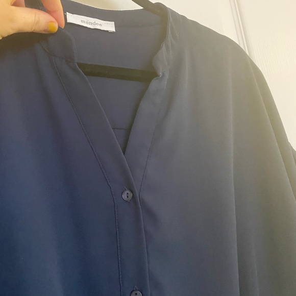 Sheer Button Up - Picture 2 of 4